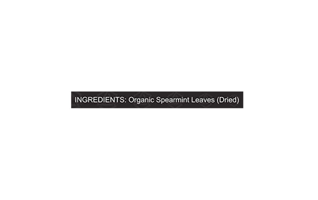 Elixings Organic Spearmint Mentha Spicata Loose Leaf Cut   Box  114 grams